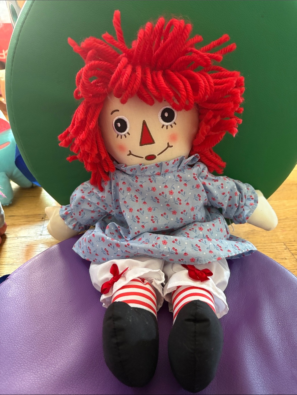 Raggedy Ann Red-Haired Rag Doll Plush Toy - Kids